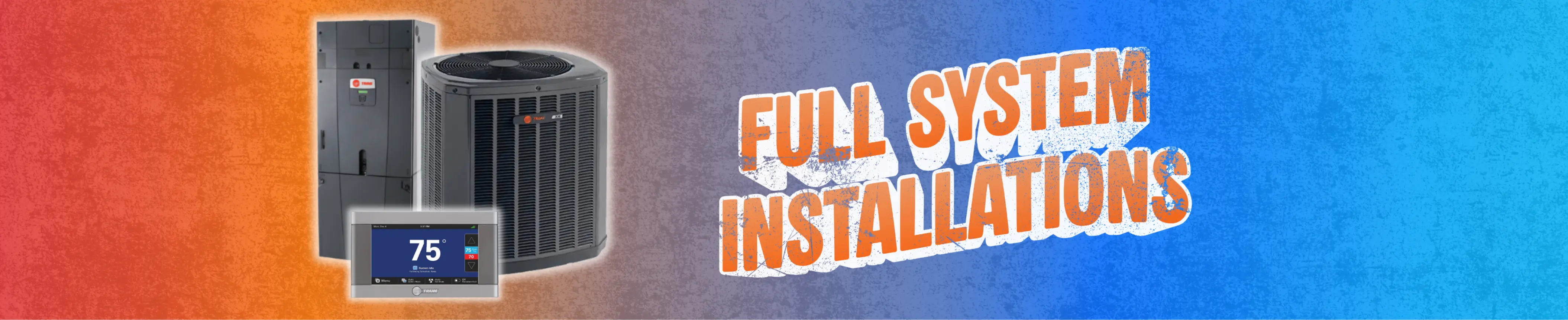 Full system air conditioning installations